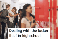 After Having Things Stolen From His Locker, A Student Set Up A Sting That Got The Thief Arrested