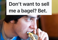 Coffee Shop Barista Refused To Sell A Customer A Bagel Because Of A Silly Rule, So They Figured Out A Clever Way To Use DoorDash And Get It Anyway