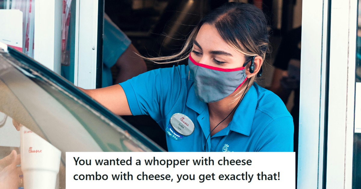 Annoying Drive Thru Customer Kept Asking For Extra Cheese, So This ...