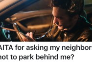 Neighbor Takes Up Too Much Space In Parking Lot, And Forces A Tenant To Speak Their Mind With A Terse Note