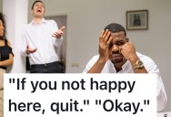 Hotel Maintenance Employee Kept Getting Disrespectful Texts From Their Supervisor, So He Quit His Job And Was Immediately Asked To Come Back