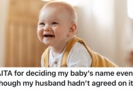 She Named Her Baby While Her Husband Was Passed Out From Fainting, And Now They’re Fighting Over Her Choice