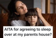 She Keeps Fighting With Her Husband, So She Took Her Daughter To Go Stay At Her Parents’ House For A Bit