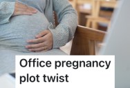 Employee Got Tired Of Coworkers Asking About Her Pregnancy, So She Figured Out A Clever Way To Make Them Stop