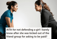 Her Friend Swapped Services With Her, But Then The Friend Demanded To Be Paid Even Though They Agreed To Do It Free