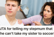 Stepmom Enrolled Stepdaughter In A Sport She Loathed, So Her Brother Stood Up For Her But It Only Made Things Worse