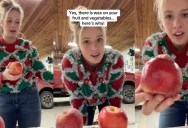 Farmer Reveals The Truth About The Differences Between Store-Bought Apples and Apples Straight From Tree