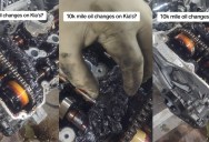 Mechanic Showed What A Car Looks Like After Not Getting Their Oil Changed After 90,000 Miles