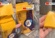 Walmart Shopper Wasn’t Impressed With The Great Value Cheese She Bought. – ‘Almost looks like glass, and it’s got a rough texture to it.’