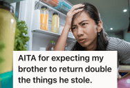 She Kept The Fridge Stocked With Soda For Her Sick Family, But Her Selfish Brother Drank It All And Now Tensions Are At A Fever Pitch