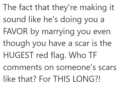 2025 02 27 16 15 11 The Scar On Her Neck Had Never Been a Big Problem, But Now Its Close To Forcing Her To Call Off Her Wedding