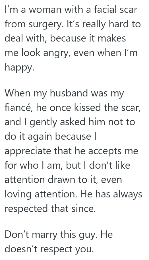 2025 02 27 16 16 07 The Scar On Her Neck Had Never Been a Big Problem, But Now Its Close To Forcing Her To Call Off Her Wedding