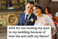 Woman’s Creepy Aunt Kept Acting Inappropriately Toward Her Fiancé, So She Didn’t Invite Her For The Wedding