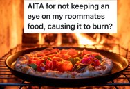 Roommate Dumps His Cooking Duties On Others, But When Another Rommie Lets His Dinner Burn, He Got Pretty Livid