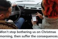 Her Sister Kept Bombarding Her With Texts On Christmas Morning, So She Spammed Her With Play-By-Play Updates Until Her Sister Learned Her Lesson