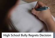 High School Bully Wouldn’t Stop Leaning Back Onto Her Desk, So She Used A Freshly Sharpened Pencil To Teach Him A Lesson