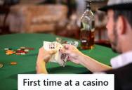A First-Time Casino Player Gets Help From Other Gamblers, But When A Bitter Old Man Roots For Him To Lose, He Makes Sure Everyone Else Wins Instead