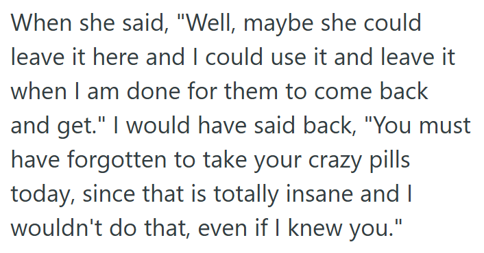 Comment 5 61 Rude Customer Tried To Take Her Mobility Aid At The Grocery Store, And Even After Explaining That It Belonged To Her The Other Lady Continued To Cause A Scene