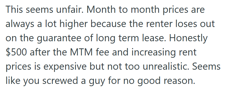 Comment 5 65 Young Couples Landlord Dramatically Raised Their Rent When He Knew They Needed To Stay For Two Extra Months, So When They Came Cross Him Again They Cost Him A $20,0000 Commission