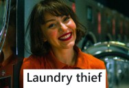 A Mysterious Freeloader Kept Adding Their Clothes To Her Load Of Laundry, So She Decided To Hold Them For Ransom