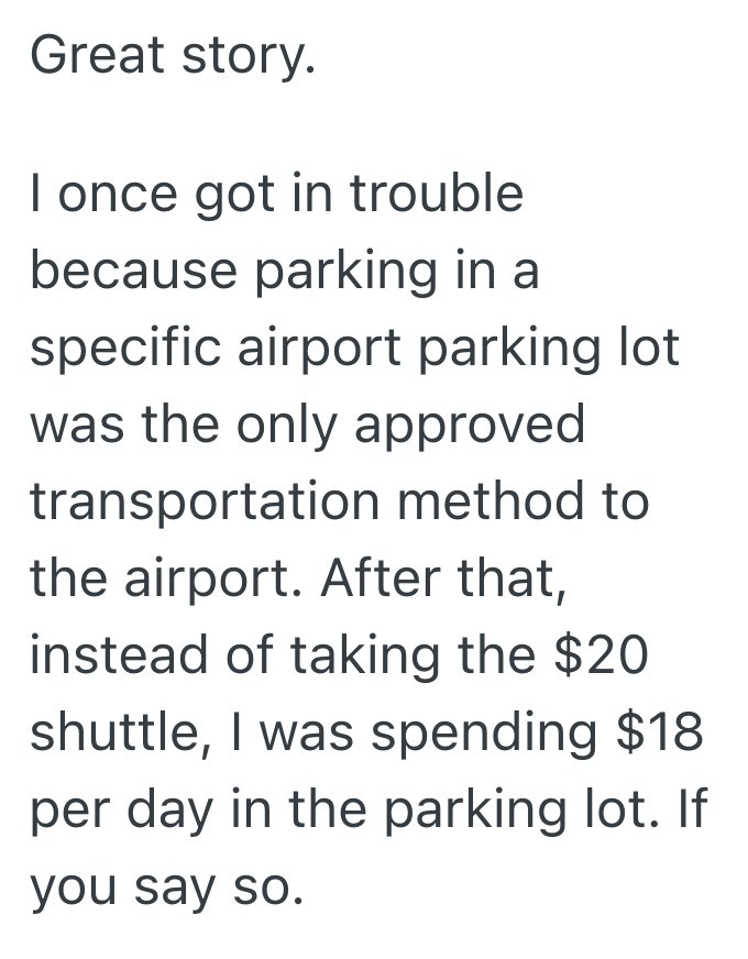 Screenshot 2025 02 27 at 10.09.21 AM Travelling Employee Uses A Car Service To Get To The Airport, But His New Boss Thinks Its Too Expensive. So He Details It All Out And Wins The Argument.