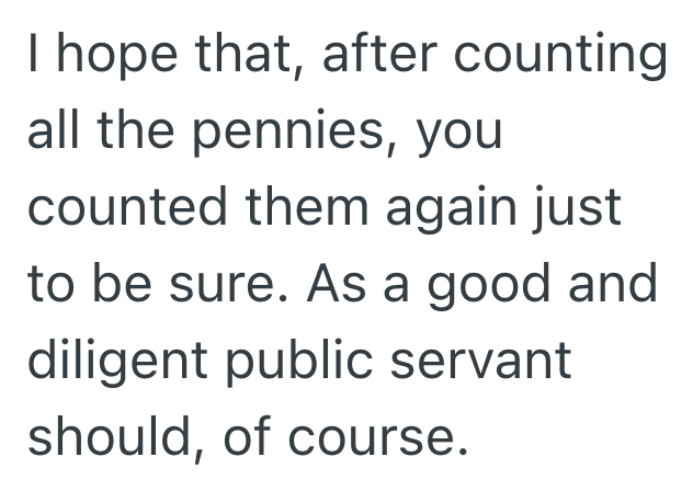 Screenshot 2025 02 27 at 8.55.27 AM Older Man Paid His Property Taxes Late And Was Charged Interest, So He Filled A Bottle With Pennies And Took Them To The Most Annoyingly Cheerful Employee At City Hall