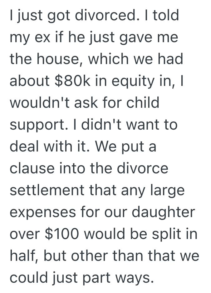 Screenshot 2025 02 27 at 9.11.07 AM Dad Happily Pays His Ex Wife Child Support, But She Hired A Lawyer To Make Sure She Gets Every Penny He Owes Her