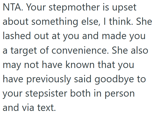 Screenshot 5 e02741 She Didnt Say Goodbye In Person To Her Stepsister Before She Left The Country, So Her Stepmother Went Ballistic On Her And Her Dad