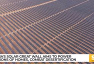 China’s Great Solar Wall Could Provide Power Far Outside Their Capital City