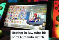 His Sons Carved Their Names Into His Truck With A Rock, So He Scratched ‘DAD’ Across Their Nintendo Switch Screen To Teach Them A Lesson