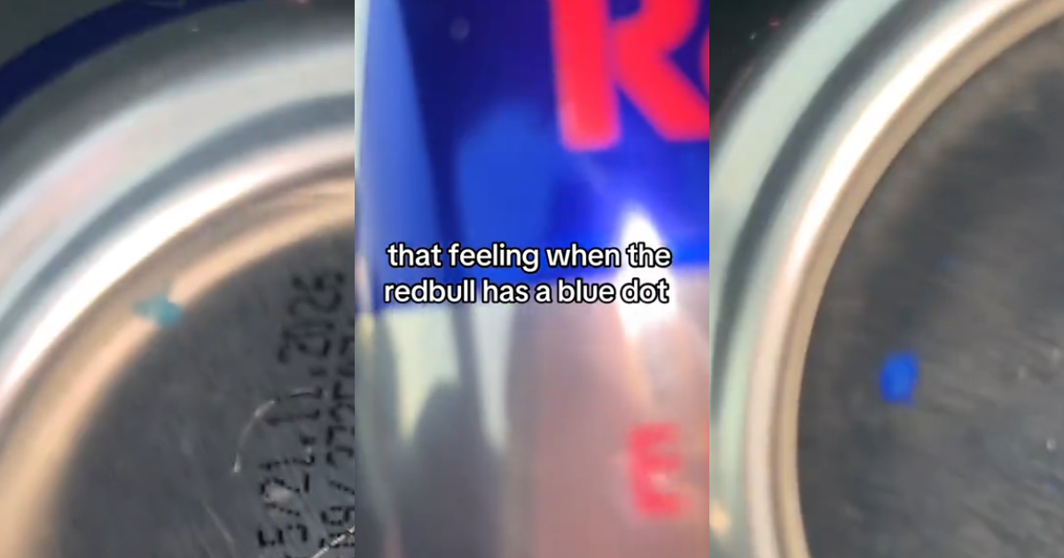 People Are Arguing About Which Dot Of Red Bull Tastes the Best, But it Turns Out Theyre All Exactly the Same SOURCE: tiktok.com/@angelxgaskinzz