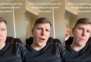 Savvy Tenant Shows How To Avoid Paying A Deposit And Extra Rent For His Pets With This Quick Workaround