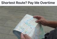 Company Would Only Reimburse Travel Expenses For The Shortest Route Taken, So This Man And His Colleagues Came Up With The Best Possible Solution