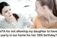 Daughter Wants To Have A Birthday Sleepover, But Her Mom And Dad Don’t Think That’s A Good Idea. Now Her Daughter Is Feeling Upset.