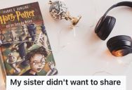 Older Sister Didn’t Want To Share Her Harry Potter Book, So Her Younger Sister Bought Her Own Copy, Finished It Fast, And Told Her Some Spoilers