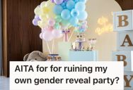 Her Dad’s Girlfriend Threw Her A Surprise Gender Reveal Party That She Never Wanted, So She Spoiled The Reveal And Left