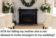 Bride And Groom Want To Have A Small Wedding With Only Close Family Members, But The Bride’s Mom Invited People They’ve Never Met