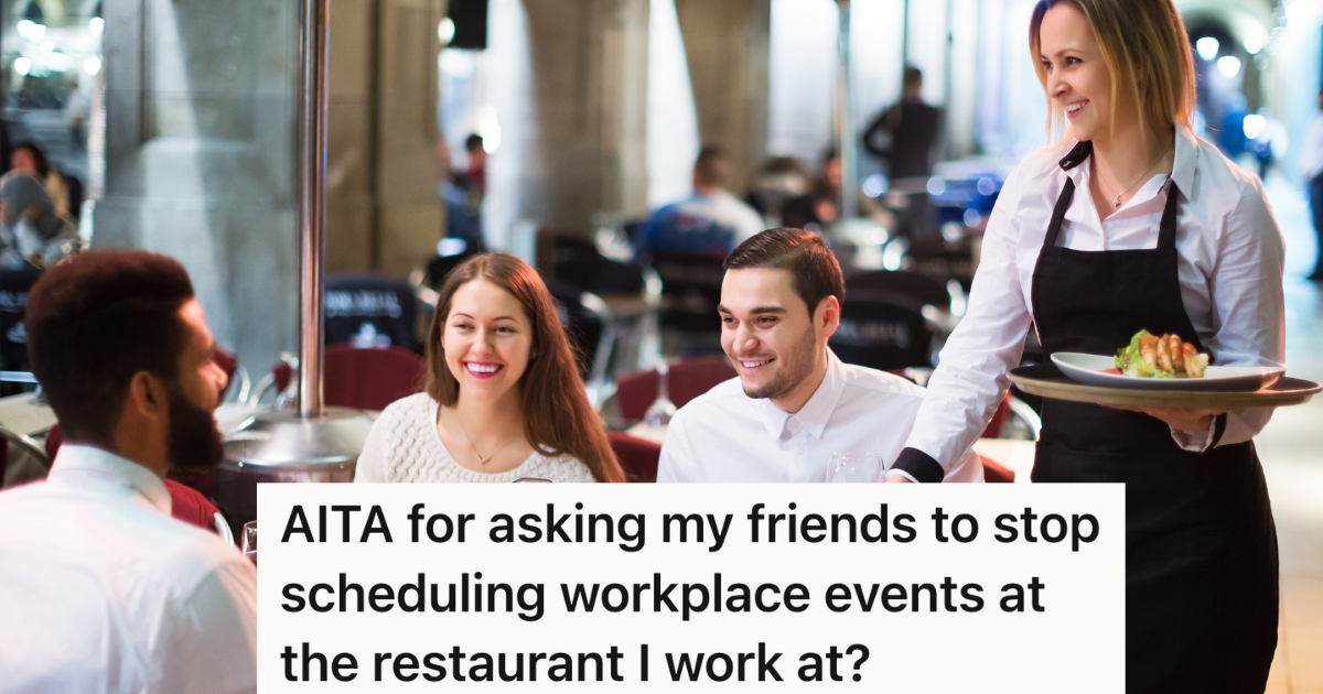 Woman With Two Jobs Feels Awkward When Her Office Coworkers Come Into The Restaurant Where She Works, But Her Coworker Insists That They Have To Eat At That Particular Restaurant