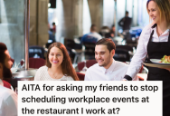 Woman With Two Jobs Feels Awkward When Her Office Coworkers Come Into The Restaurant Where She Works, But Her Coworker Insists That They Have To Eat At That Particular Restaurant