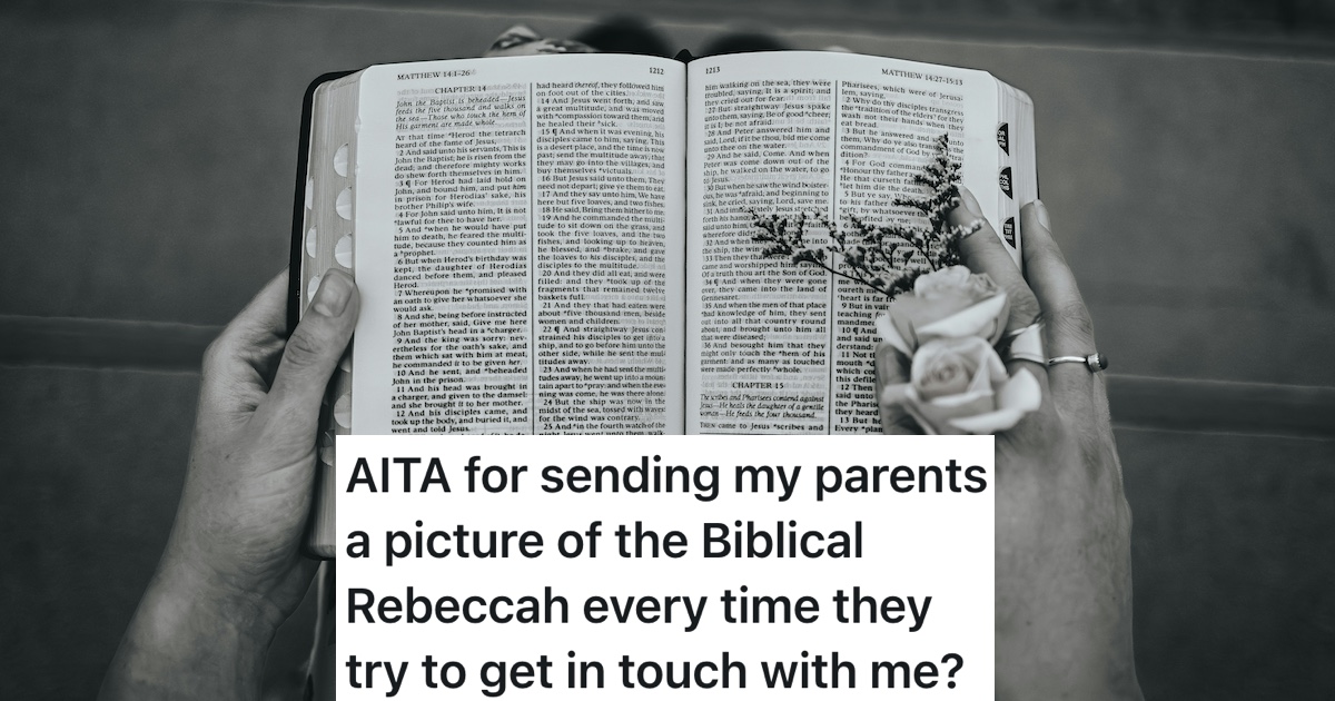 woman holding bible and flowers