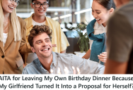 He Proposed To His Girlfriend At His Big Birthday Dinner, But He Wasn’t Even The One Who Planned It