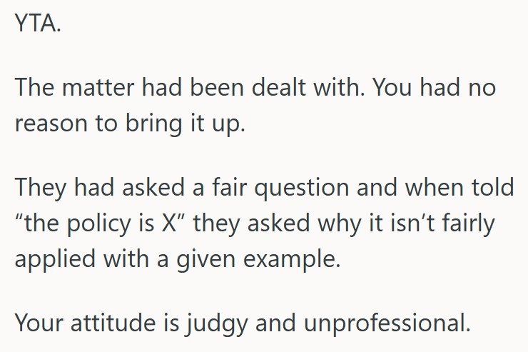 comment 3 71 Her Coworker Snitched To The CEO That She Was Working From Home, So Executive Assistant Called Her Out In Front Of Everyone