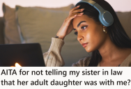 Her Niece Came Over For A Little Bit of Support, But Now Her Sister-In-Law Is Furious