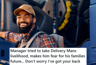 Driver Kept Doing Deliveries For A Company For A Long Time At A Very Low Rate, So He Demanded A Better Contract And Refused To Work Until They Gave In