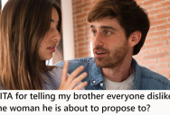 He’s About To Propose To His Long-Term Girlfriend, But His Brother Wants To Stage Intervention