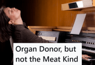 She Borrowed A Pipe Organ From A Friend Who Then Refused To Take It Back, So Her Family Eventually Dropped It Off To The Friend Unannounced