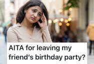 Her Friend Berated Her For Talking About Her Seizure Problem, So She Walked Out Of Her Birthday Party