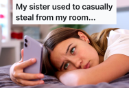 Younger Sister Stole Older Sister’s Phone, So The Older Sister Went In The Younger Sister’s Room And Hid All Of Her Underwear