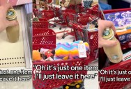 A Target Worker Sounded Off Against Customers Who Leave Random Items Around The Store