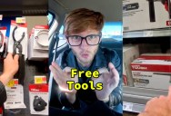 Walmart Shopper Shared A Hack For Getting Free Tools From The Store. – ‘It’s unethical but completely legal.’